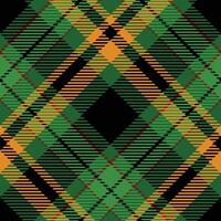 Tartan plaid pattern background. Fabric texture. vector