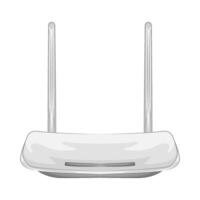 Illustration of wifi router vector