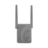 Illustration of wifi router vector