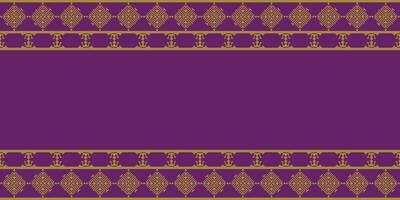 Elegant Textile Border with Floral Motif.Vintage Textile Border for Classic Designs.Colorful Textile Border with Geometric Patterns with copy space area vector
