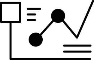 A graph with a circle in the middle and a mountain range in the background vector