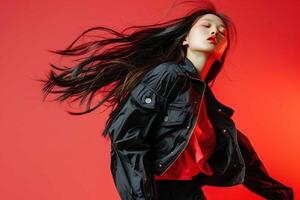 Asian Female Model photo