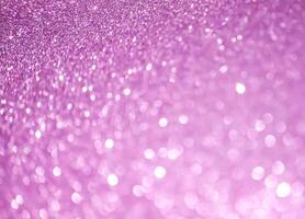 Glitter paper background. Festive sparkle texture. Decorative element for party, birthday, New Year design photo