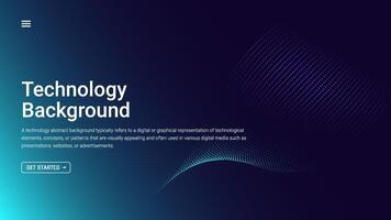 Technology abstract background. Modern abstract background inspired by modern technology trends. vector