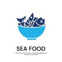 seafood colored icon design good for web or mobile app vector