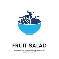 fruit colored solid icon design good for web or mobile app vector