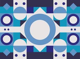illustration of seamless geometric pattern design vector