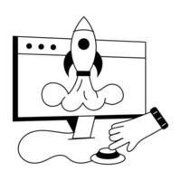 Mini Illustrations Depicting Business Investment vector