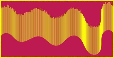 abstract background of striped waves vector