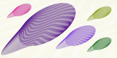 seashell stripe illustration, abstract background vector