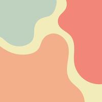Abstract shape aesthetic background vector