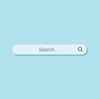 Search box template design vector