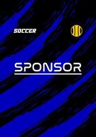 Jersey design template highquality pattern vector