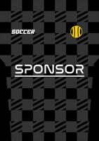 Jersey design template highquality vector
