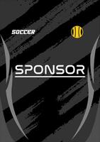 Jersey design template highquality vector