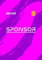 Jersey design template highquality pattern vector