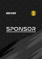 Jersey design template highquality soccer vector