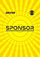 Jersey design template highquality pattern vector
