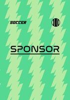 Jersey design template highquality soccer vector