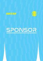Jersey design template highquality soccer vector