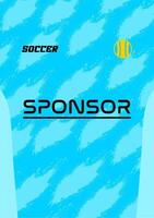 Jersey design template highquality pattern vector
