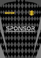 Jersey design template highquality vector