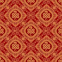 Seamless pattern happy chinese new year 2025 the snake zodiac sign with asian elements paper cut style on color background. vector