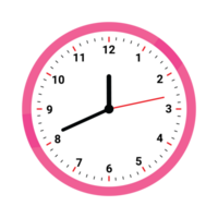 Clock icon transparent background, Digital clock face transparent background png