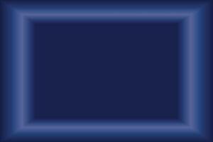 Blue neon frame on a dark background. Neon square frame with shining effects on dark background. Empty glowing techno backdrop. vector