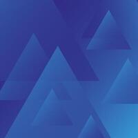 blue abstract background with triangles vector