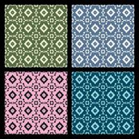 Abstract seamless pattern in Arabian style. floral arabesque design seamless background. vector