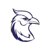 bird logo minimalist vector