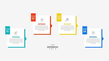 Three Step Infographic label design template with line icons. process steps diagram, presentations, workflow layout, banner, flow chart, info graph illustration. vector