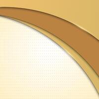 Curved overlapping layer with halftone background. vector