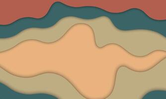 Papercut style background. vector