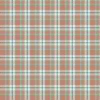 Tartan plaid pattern with texture and summer color. vector