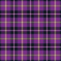 Tartan plaid pattern with texture. vector