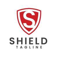 Professional Shield Logo with Strong Initial S Smart Versatile for Security, Protection or Corporate Identity vector