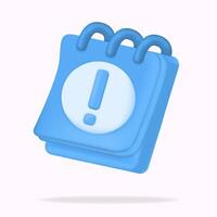 notepad icon with illustation vector