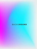 Abstract gradient background of magenta and light blue colors. Wavy dynamic shape composition illustration for banner, poster, brochure, digital, web, page, surface, decoration. vector