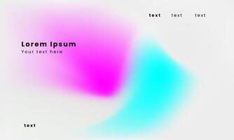 Abstract geometric background in gradient magenta and light blue colors. colorful shape composition illustration for banner, poster, brochure, digital, web, page, surface, decoration. vector