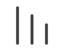 Hamburger menu icon, buttons for website, UI navigation, mobile app, presentation. design elements and user Interface icons. vector