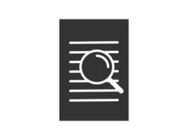 Illustration a icon depicting documents, suitable for web and mobile applications, isolated for use in graphic and design. vector