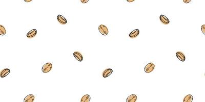 Coffee linear design. Abstract graphic cup, pot, grain. contour golden pattern on black background. Art background for cafe shop vector