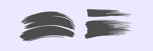 Paint brush stroke, ink splatter and artistic design elements. Dirty watercolor texture, box, frame, grunge background, splash or creative shape for social media. Abstract drawing. vector