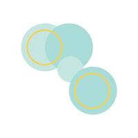 Flat Geometric Abstract Element vector