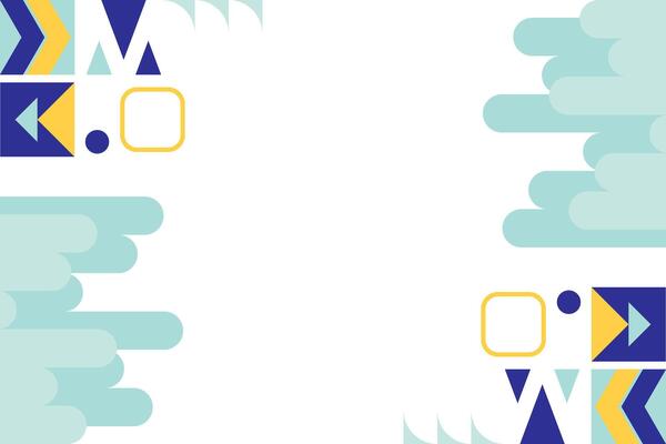 Flat Geometric Abstract Element Background Template
