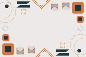 Abstract Geometric Shape Element Background Template vector