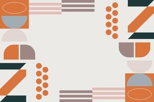 Abstract Geometric Shape Element Background Template vector