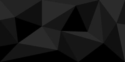 elegant black triangle polygon pattern background vector